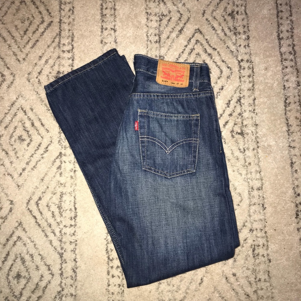 LEVIS JEANS - Size 27/27 -Size 14 REG - BOYS